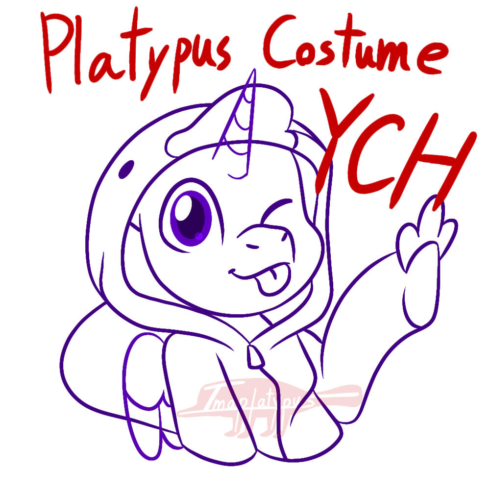 pony platypus costume