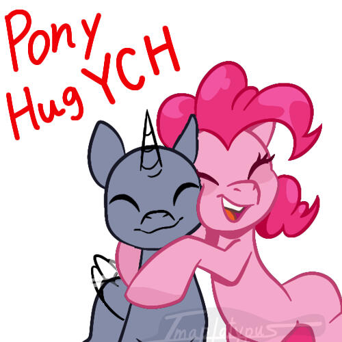 Pony hug